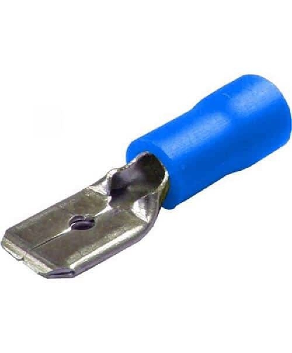 Papuci auto, 2.5 mm, TATA, albastru 100bucati / 01-466