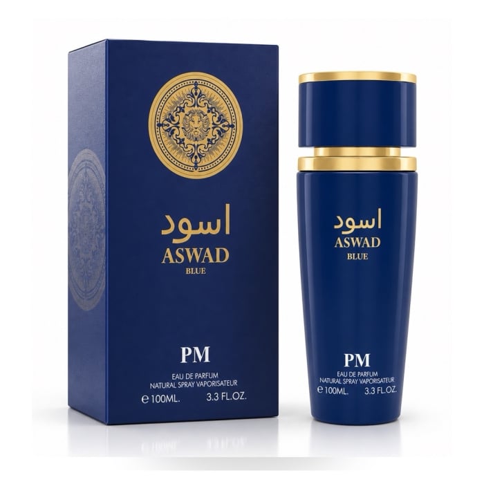 Parfum Aswad Blue Perfume Mania – Apă de Parfum 100 ml pentru bărbați, fresh &amp; elegant