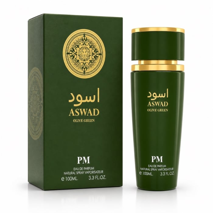 Parfum Aswad Olive Green Perfume Mania – Apă de Parfum 100 ml Unisex, elegant &amp; rafinat