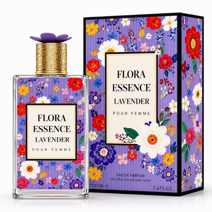 Parfum Femei Flora Essence Lavender 100 ml – Floral Fresh Seducător | Inspirat din Gucci Flora Gorgeous Magnolia
