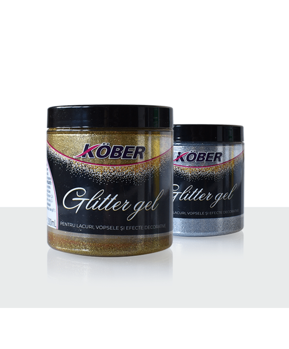 Pasta glitter gel, 0.2l, auriu KOBER / PG8719-1-0.2L