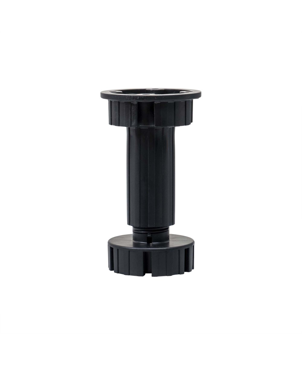 Picior reglabil din plastic pentru mobila, inaltime maxima 11.5cm / 5156