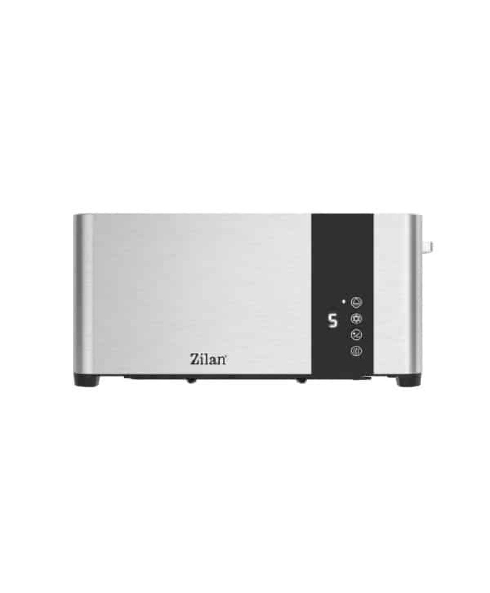 Prajitor de paine, cu ecran digital si tactil, putere 1400W, din inox / ZLN 6234