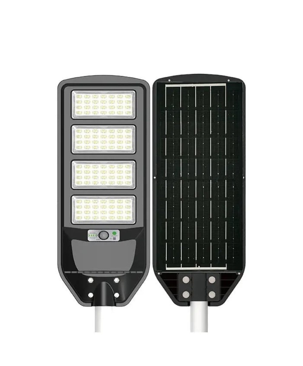 Proiector cu incarcare solara GRAND PRO, 200W, 6400K, IP65, negru / 074-009-2200