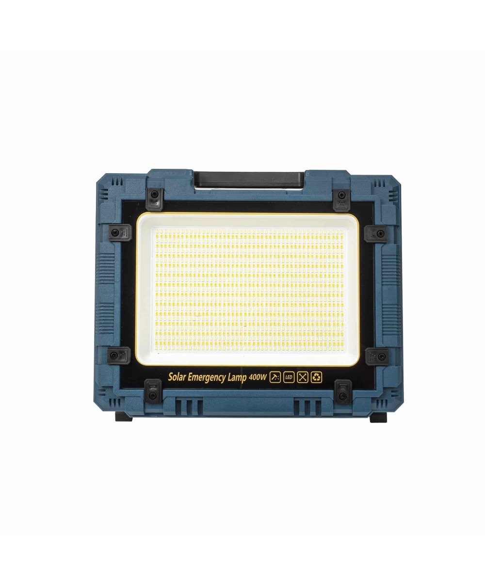 Proiector led cu incarcare solara si USB, 400W, panou incorporabil si detasabil Z-TOOLS / ZTS 8673