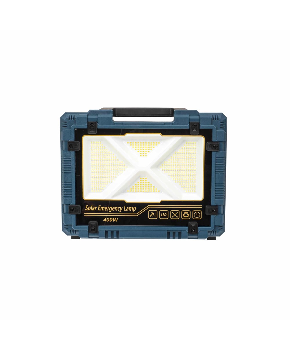 Proiector led cu incarcare solara si USB, 400W, panou incorporabil si detasabil Z-TOOLS / ZTS 8965