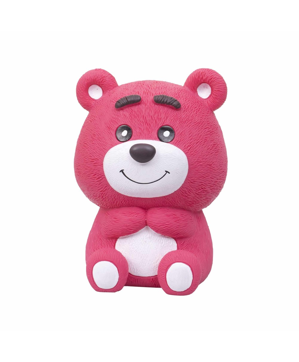 Pusculita pentru copii, din plastic, model ursulet, H 18cm / ZTS 8062