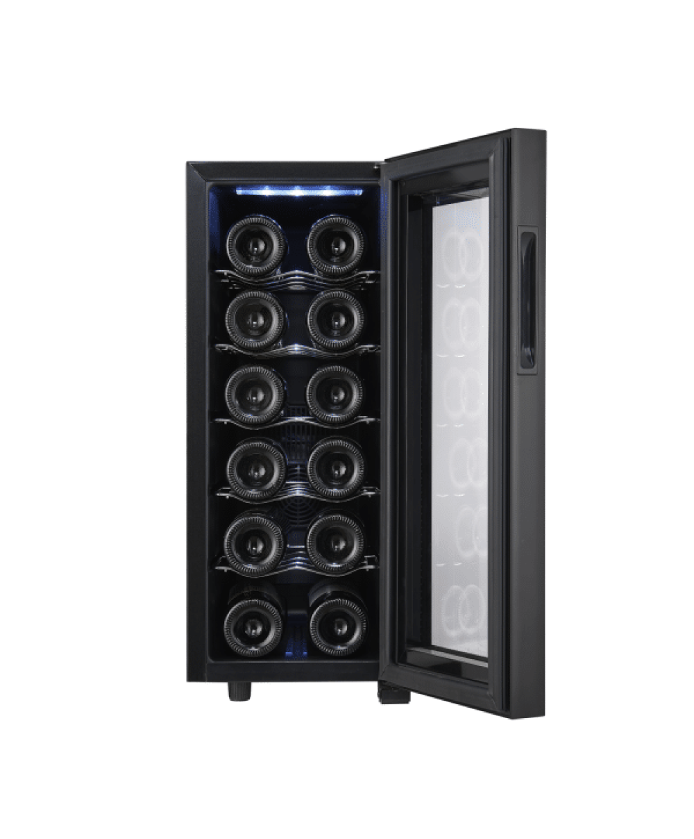 Racitor pentru vinuri, capacitate 33L, putere 50W, iluminare interioara / ZLN 4681