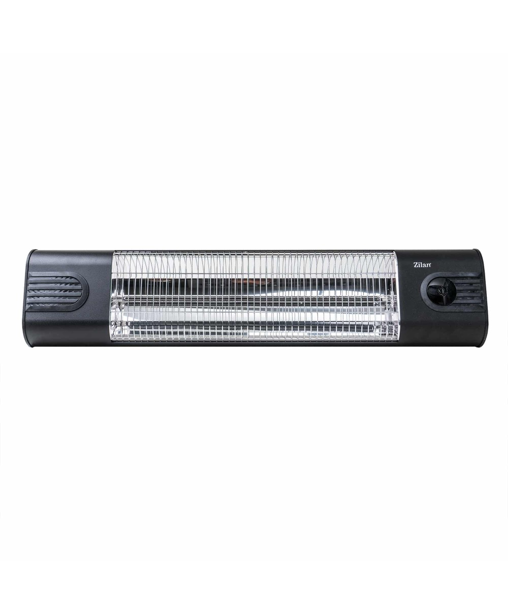 Radiator infrarosu cu fibra carbon, putere 1800W, suport perete si telecomanda / ZLN 0072