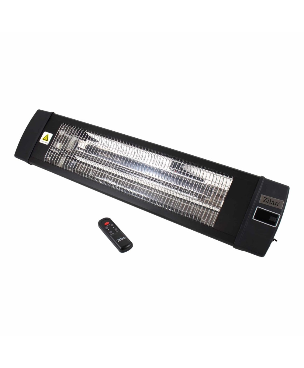 Radiator infrarosu cu fibra carbon, Putere 2000W, telecomanda inclusa / ZLN 1624