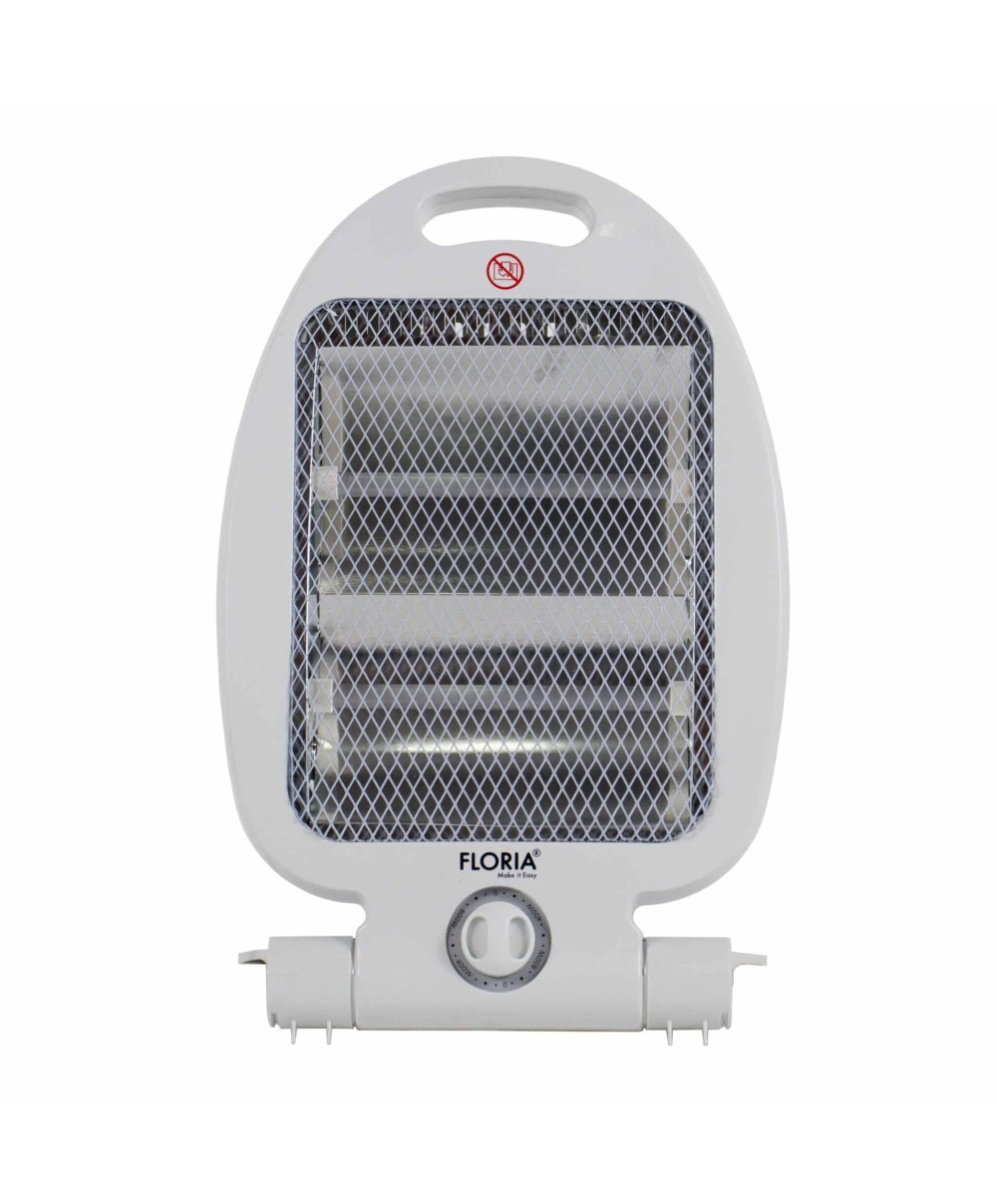 Radiator portabil cu 2 tuburi quartz, 2 trepte de incalzire, sistem protectie impotriva rasturnarii, 800W / ZLN 8380