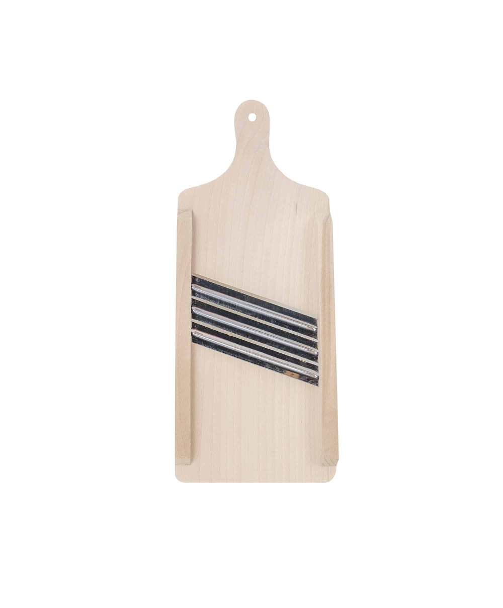 Razatoare pentru varza, cu 3 cutite, lemn fag, 42.5x15.5x3.5 cm / 1458