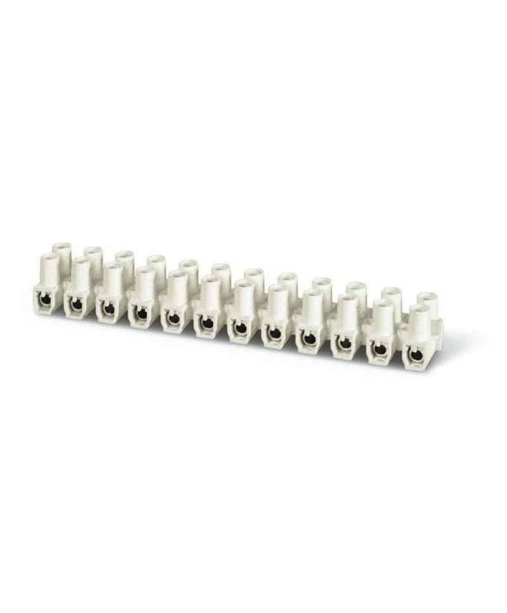 Regletă de conexiune, 4 mm, albă, N/A / 815.2362B