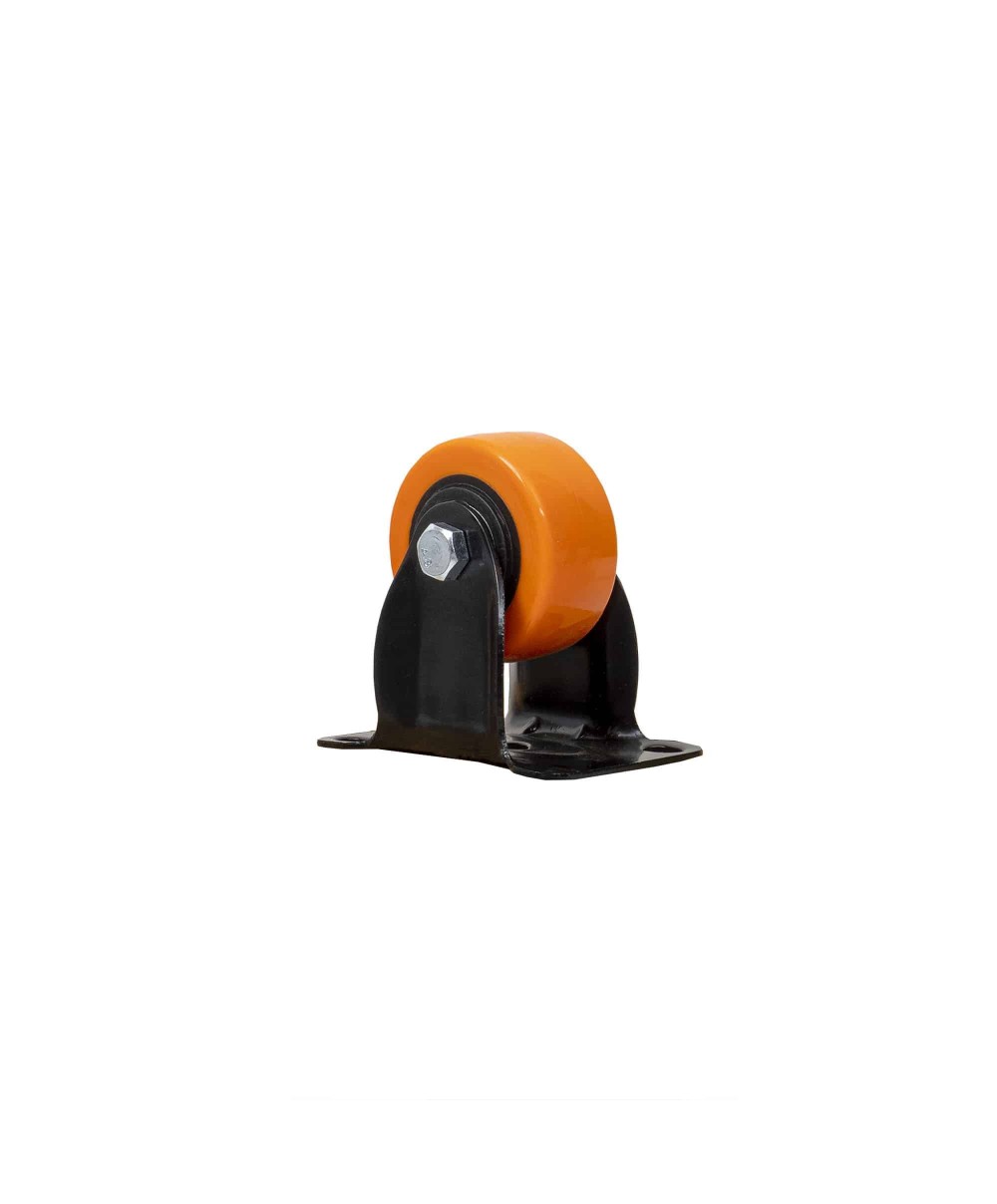Roata pentru mobila, rola de cauciuc, 2.5 inchi, portocaliu Z-TOOLS / ZTS 8128