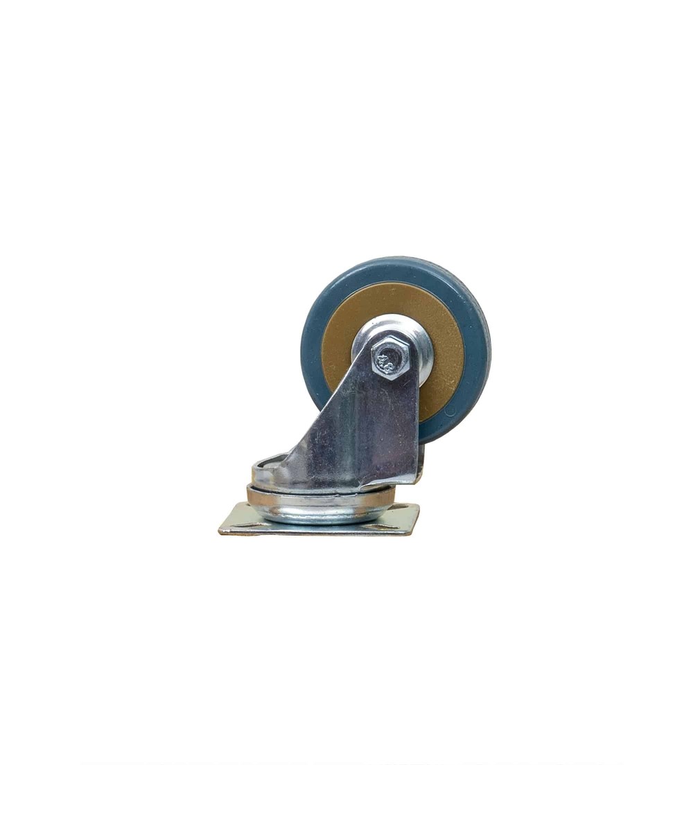 Roata pentru mobila, rola de cauciuc, pivotanta 2 inchi, albastru Z-TOOLS / ZTS 8117