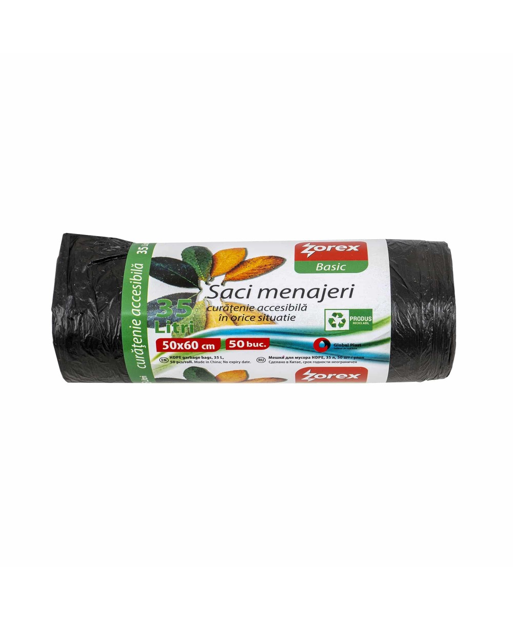 Saci menajeri, 35L, 50buc Z-TOOLS / EXT 10549