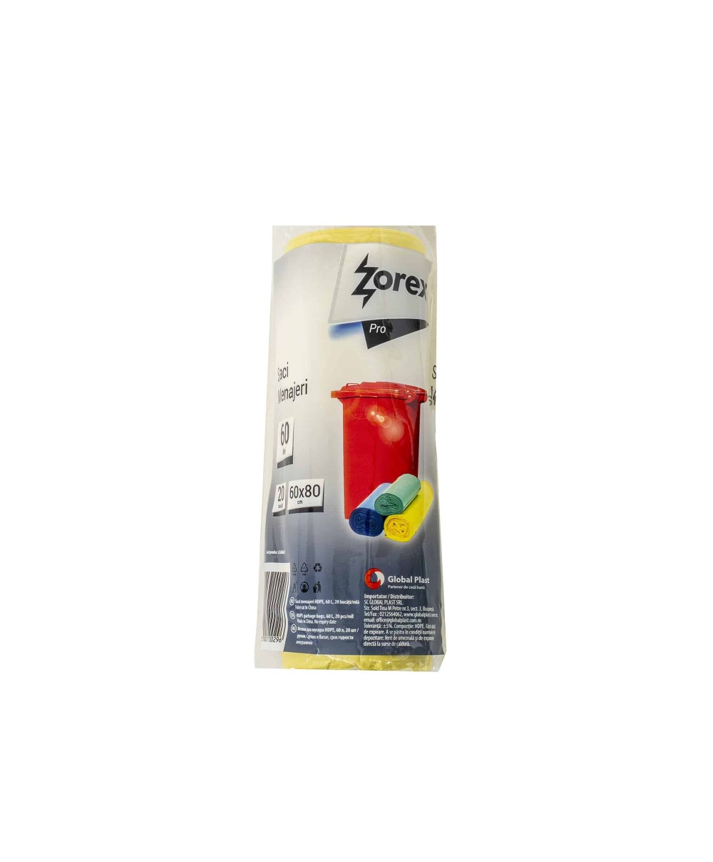 Saci menajeri, 60L, 20buc Z-TOOLS / EXT 10548