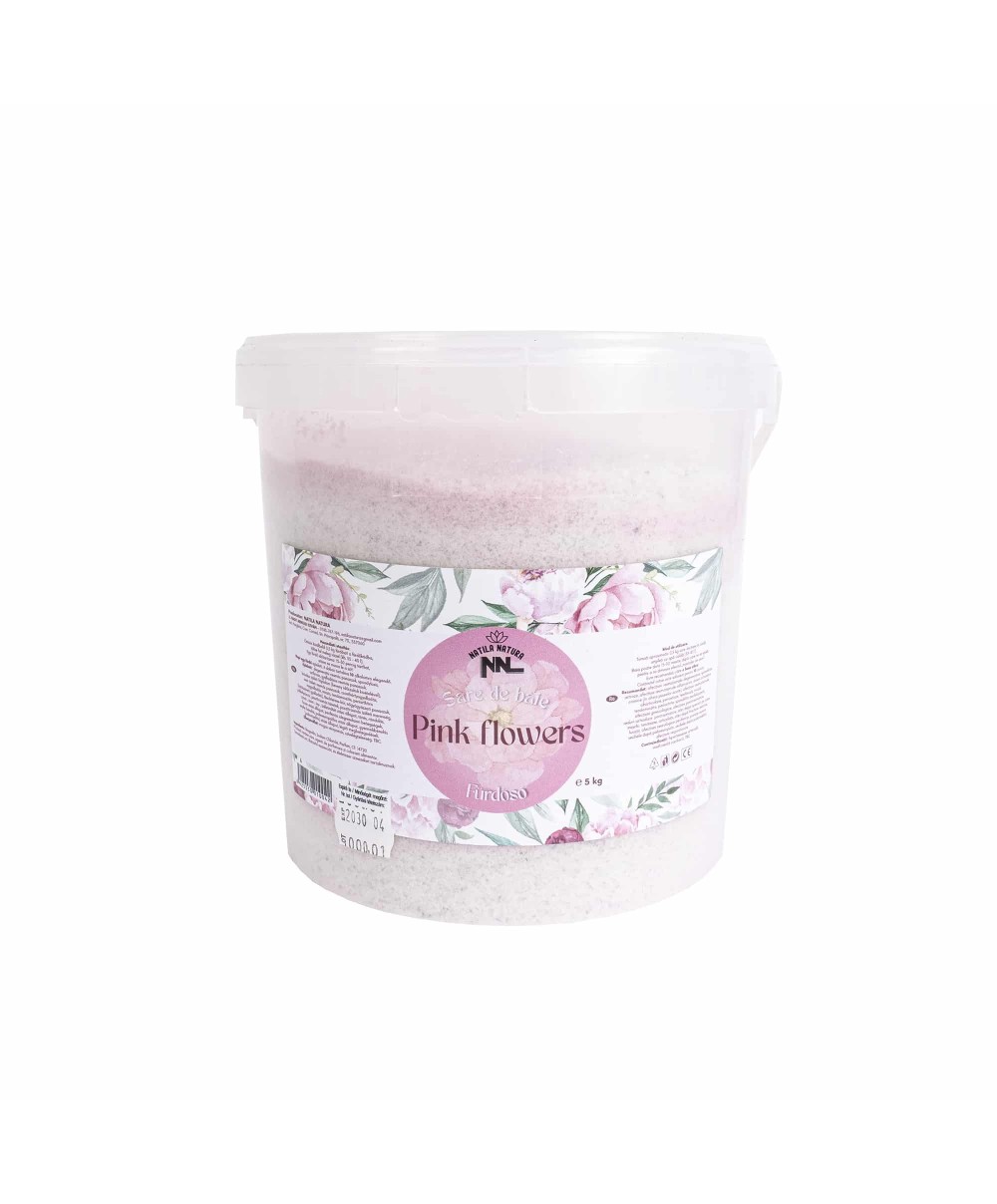 Sare de baie, galeata de 5kg, aroma pink flowers Z-TOOLS / EXT9976