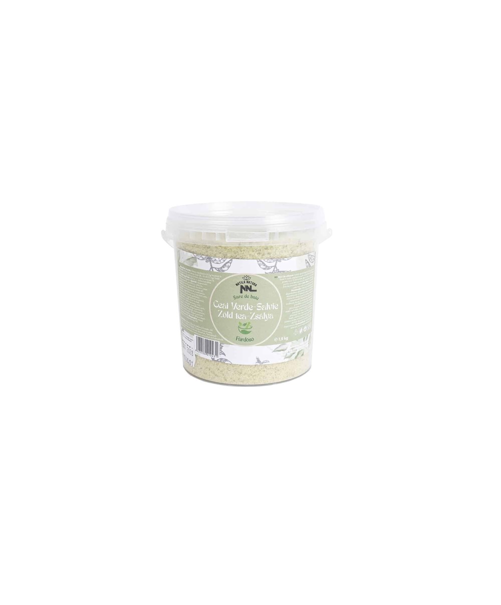 Sare de baie, galetusa de 1.5kg, aroma ceai verde Z-TOOLS / EXT9963