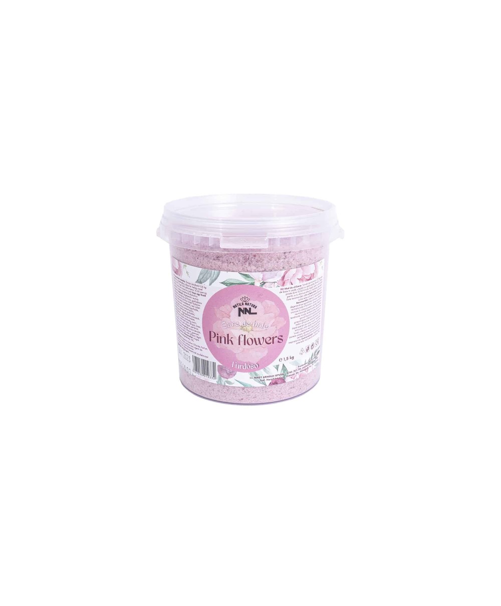 Sare de baie, galetusa de 1.5kg, aroma pink flowers Z-TOOLS / EXT9968