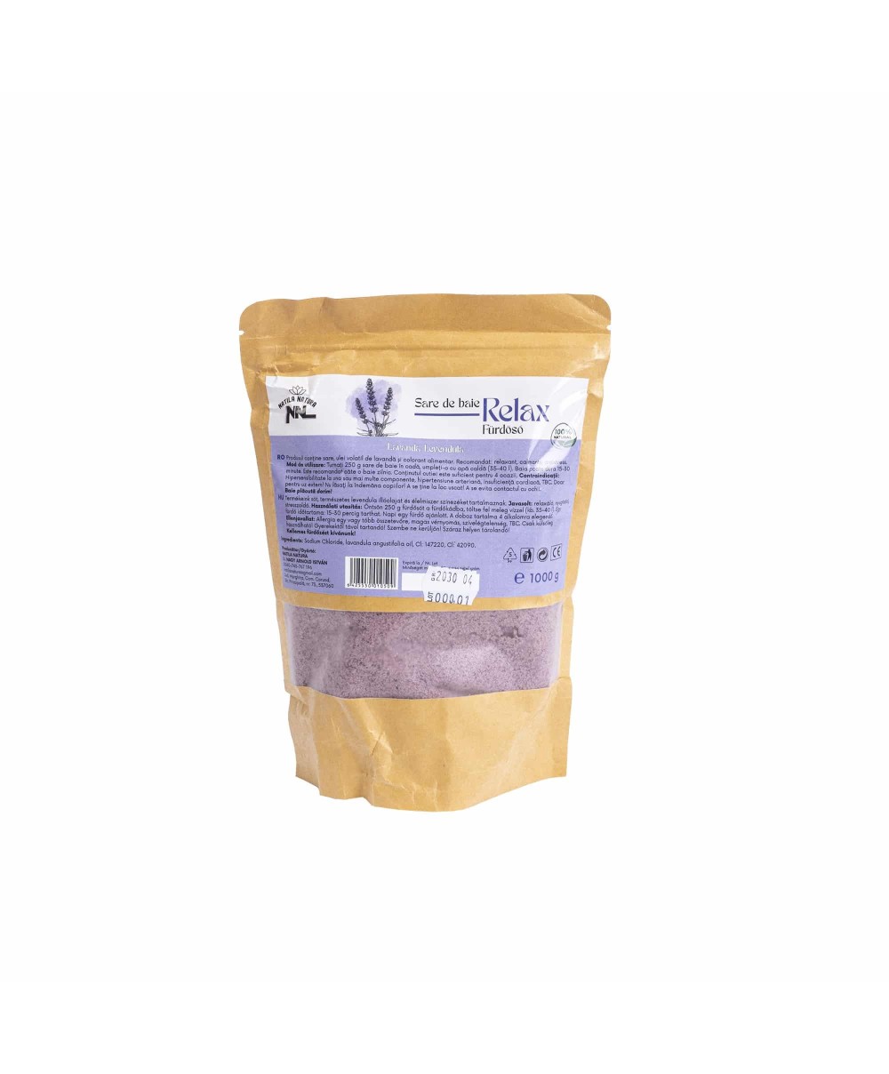 Sare de baie, punga de 1kg, aroma lavanda Z-TOOLS / EXT9977