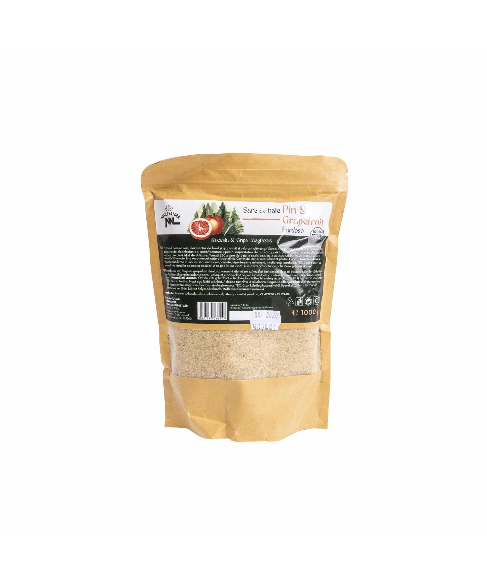 Sare de baie, punga de 1kg, aroma pin &amp; grapefruit Z-TOOLS / EXT9980