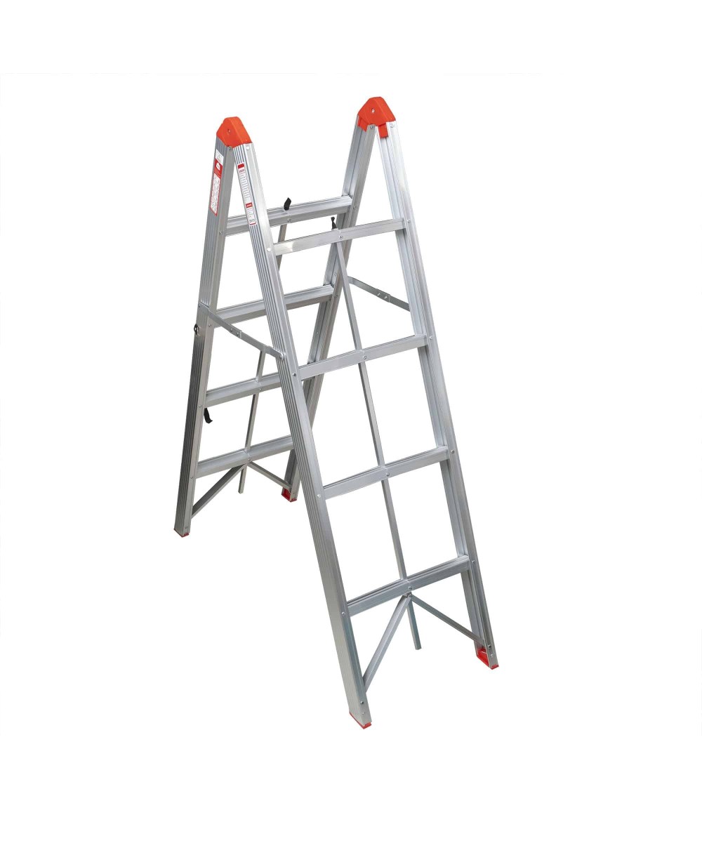 Scara pliabila din aluminiu, cu 4 trepte, maxim 150kg / ZTS 8079