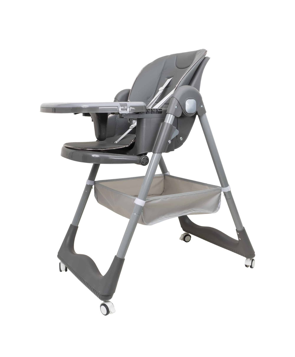 Scaun de masa pentru copii, 12-36luni, greutate maxima 50kg, inaltime reglabila, gri Z-TOOLS / ZTS 9134