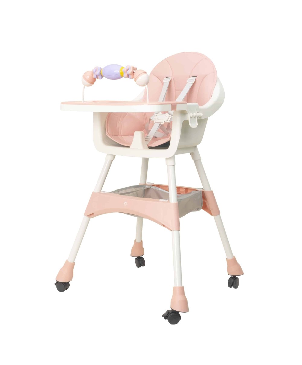 Scaun de masa pentru copii, 5-72luni, greutate maxima 50kg, roz Z-TOOLS / ZTS 9142