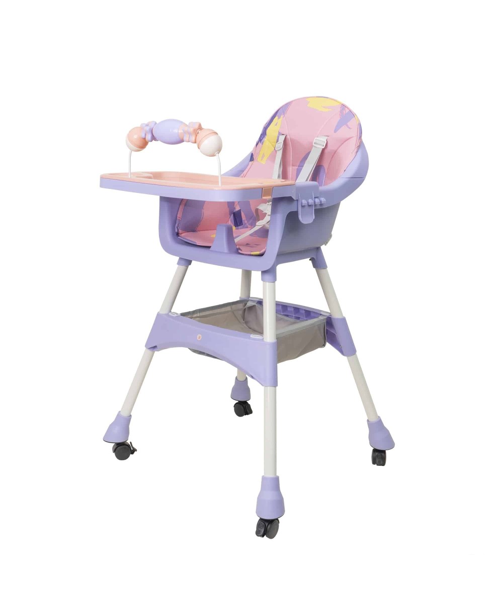Scaun de masa pentru copii, 5-72luni, greutate maxima 50kg, mov Z-TOOLS / ZTS 9143
