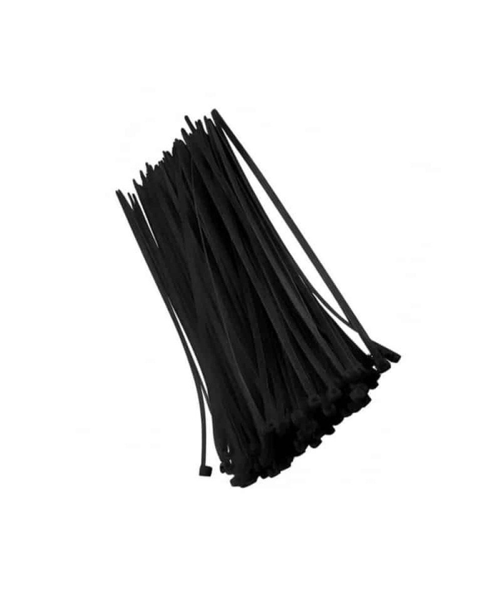 Set 100buc coliere PVC 3.6x300mm negru Z-TOOLS / ZTS8779