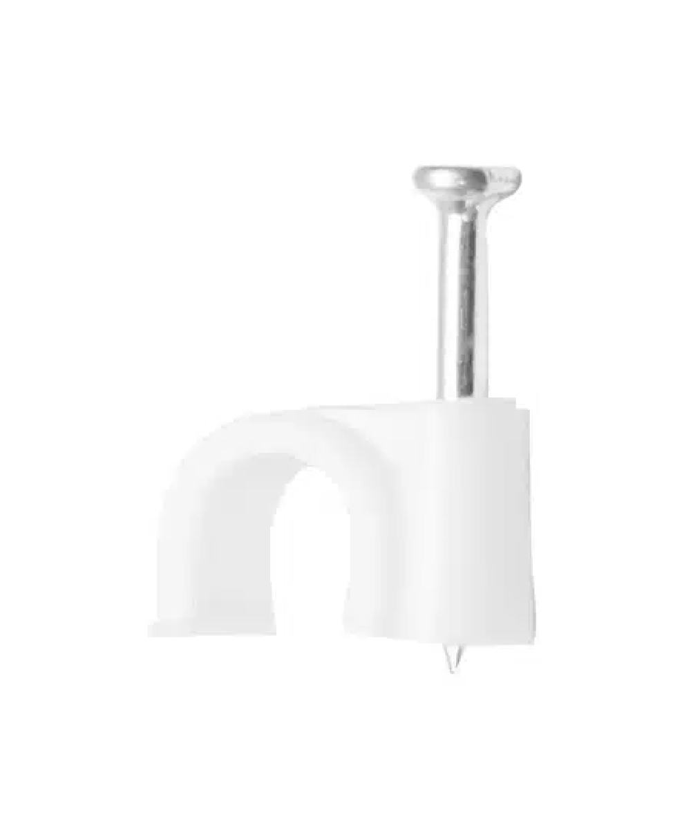 Set 100bucati clips cablu, cu cui 6mm Z-TOOLS / ZTS8787