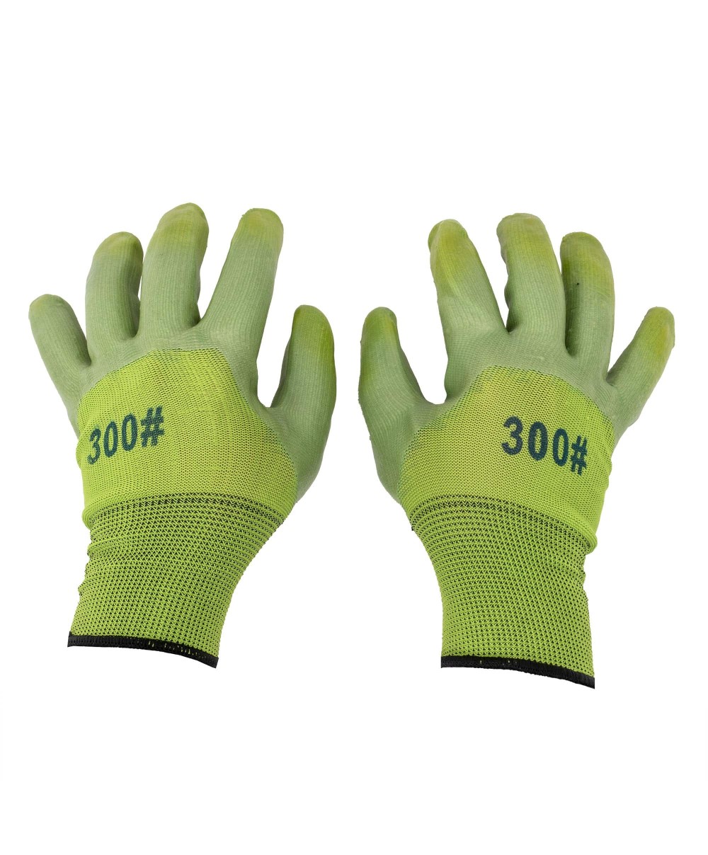 Set 12 buc manusi tricotate cu strat protector din latex / 4246_1