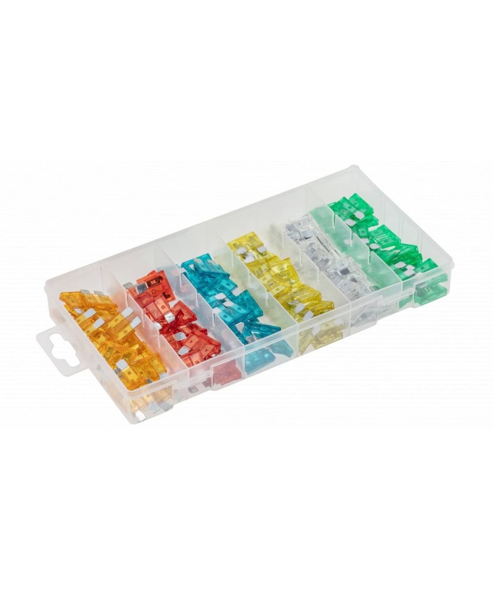 Set 120 bucati sigurante auto, din aliaj de zinc, 5-30A HOGERT / HT8G500