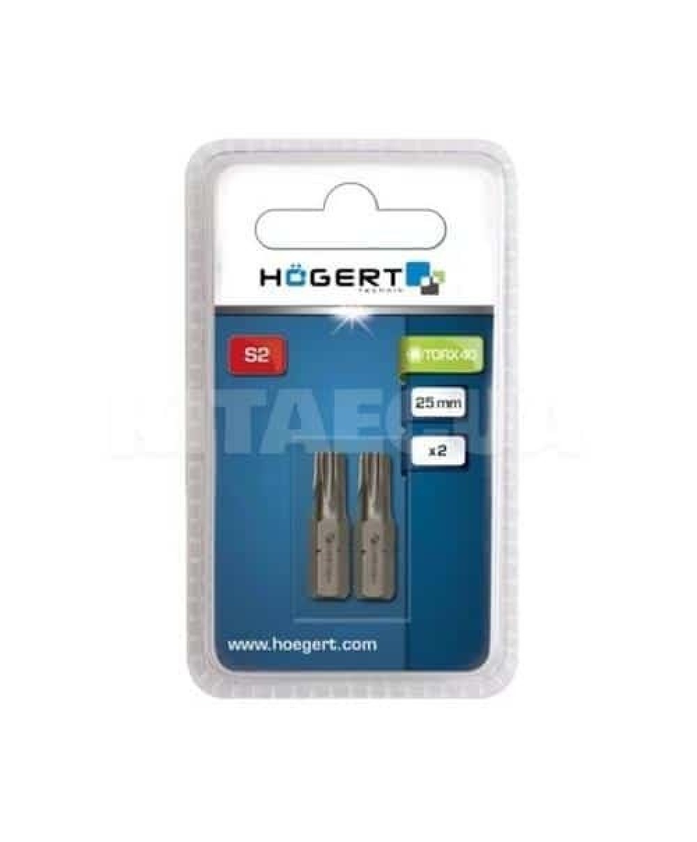 Set 2 bucati, bit-uri pentru surubelnita, TORX 40 SLIM, 25mm HOGERT / HT1S367