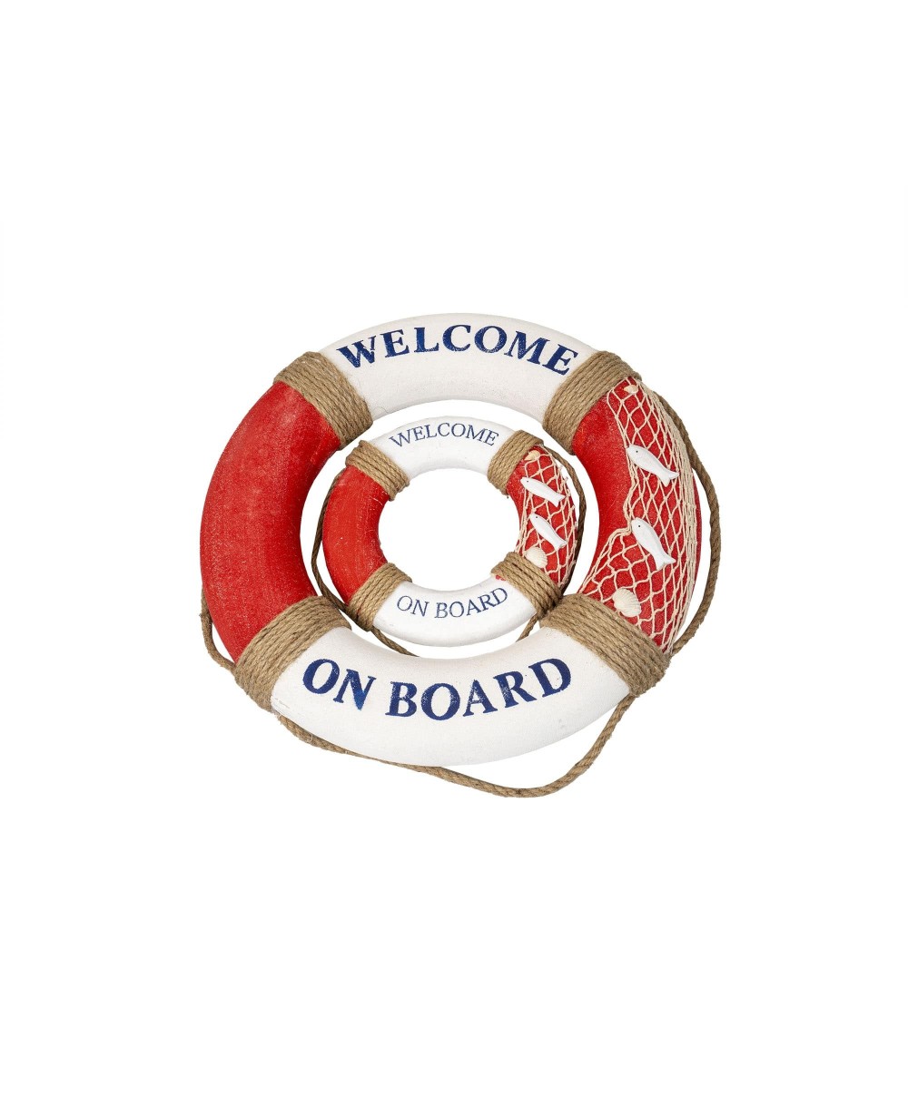 Set 2 bucati colac decorativ pentru vapor Welcome, rosu Z-TOOLS / ZTS 8040