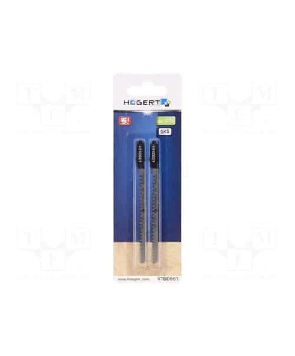 Set 2 bucati lame de fierastrau pentru lemn, 100mm, 10dinti/inchi Z-TOOLS / HT6D663-2