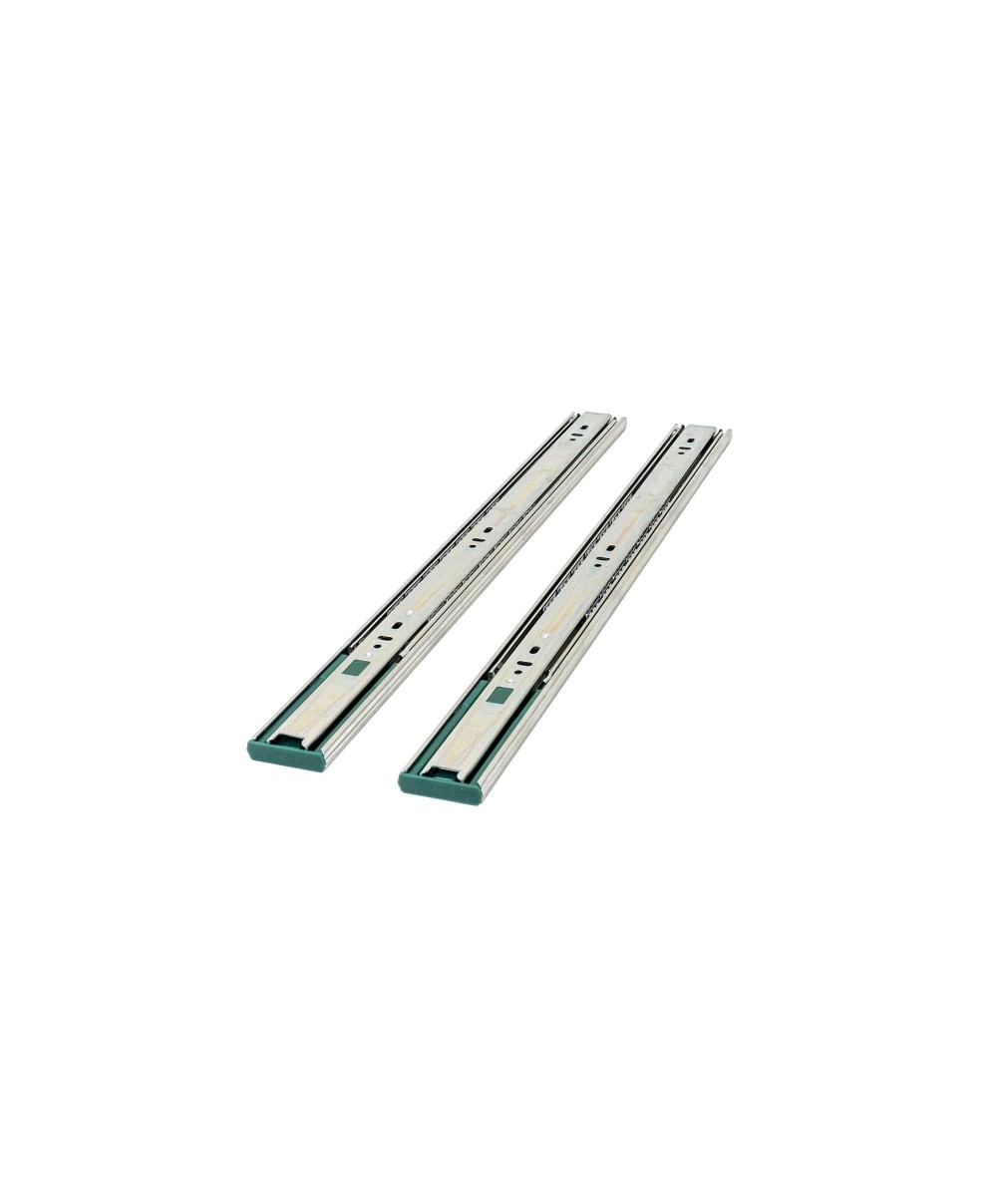 Set 2 glisiere cu bile, lungime 500mm, argintiu Z-TOOLS / PK-L-H45-500-B