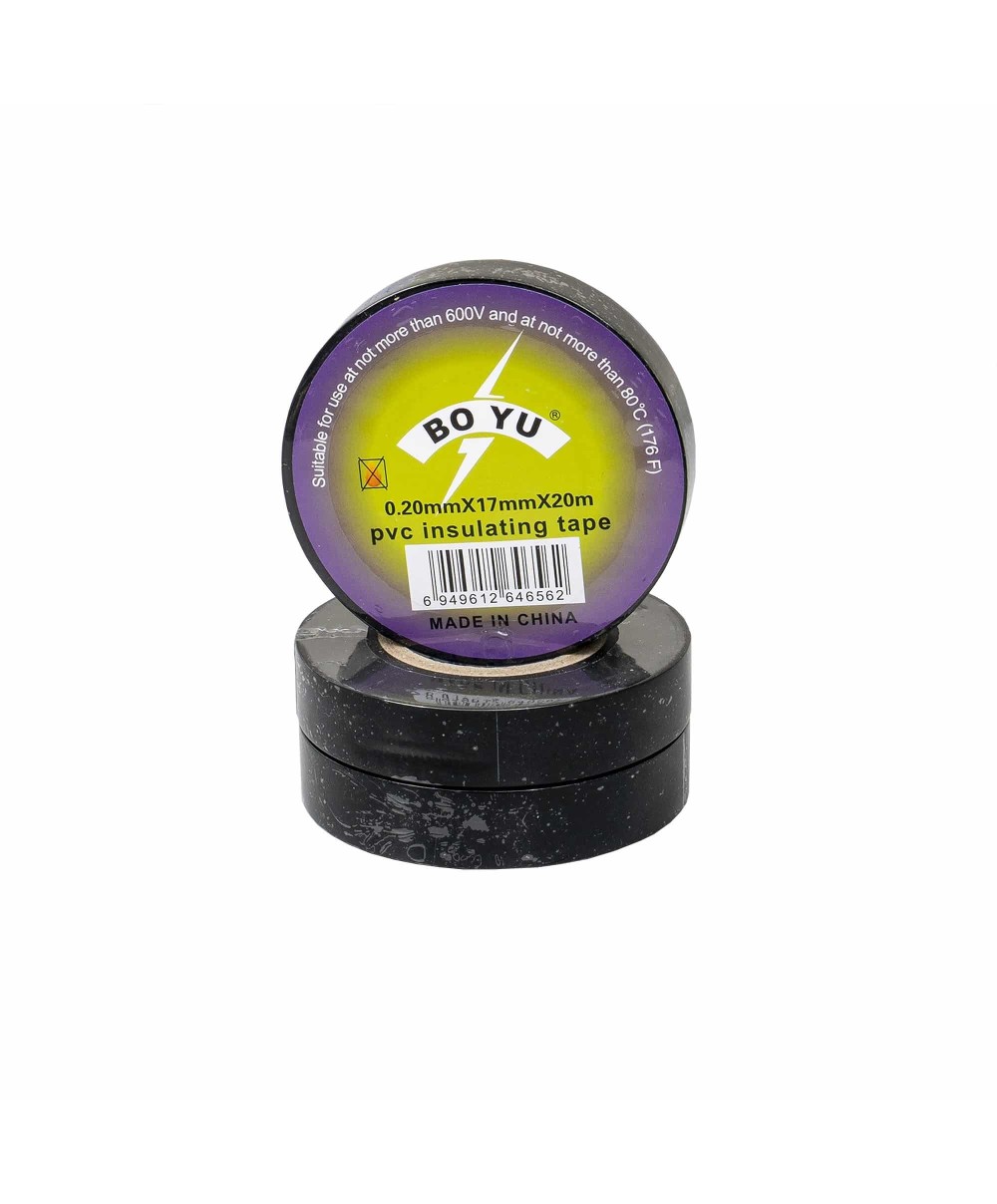 Set 3 bucati banda de izolat fire 0.2x1.7mm, 20m negru Z-TOOLS / ZTS 8267N_3