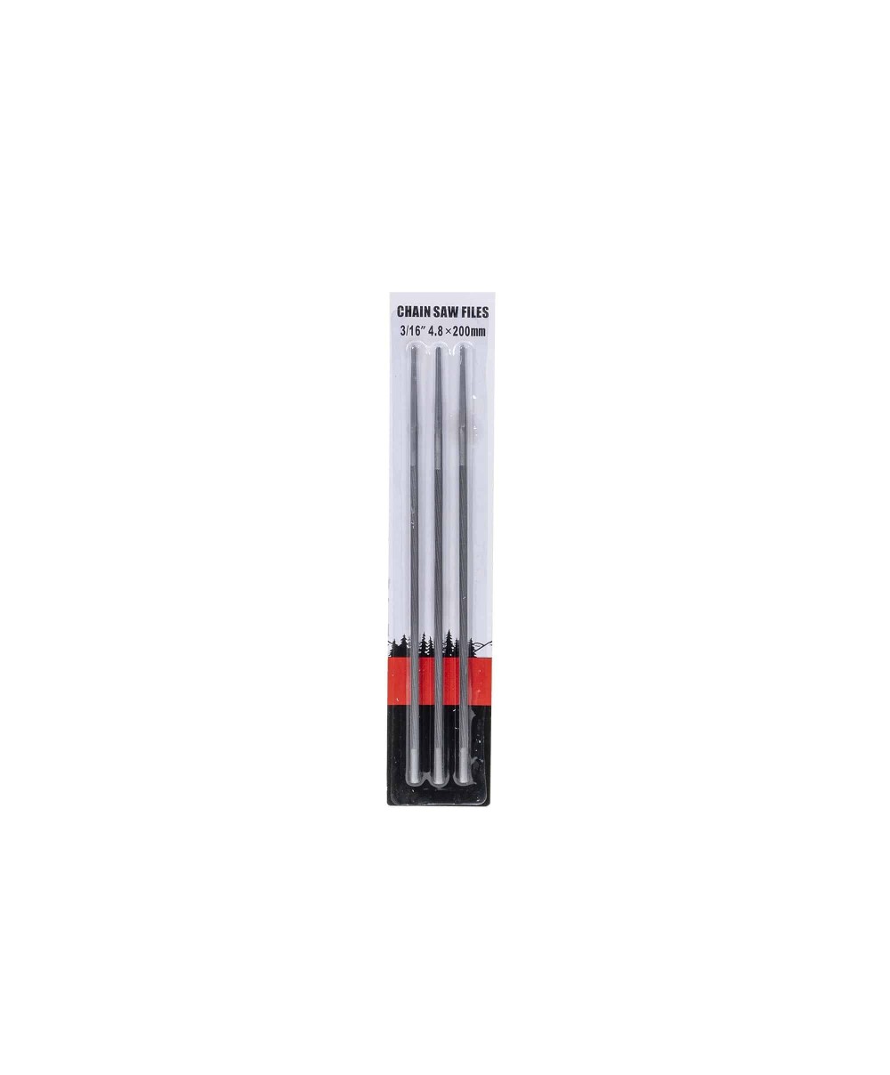 Set 3 pile pentru drujba, 3/16", 4.8x200mm, Z-TOOLS / ZTS 8154
