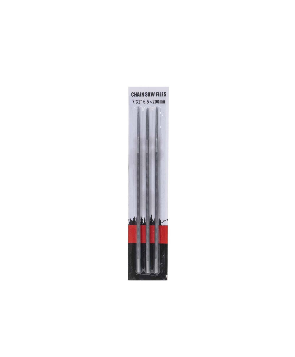 Set 3 pile pentru drujba, 7/32", 5.5x200mm, Z-TOOLS / ZTS 8155