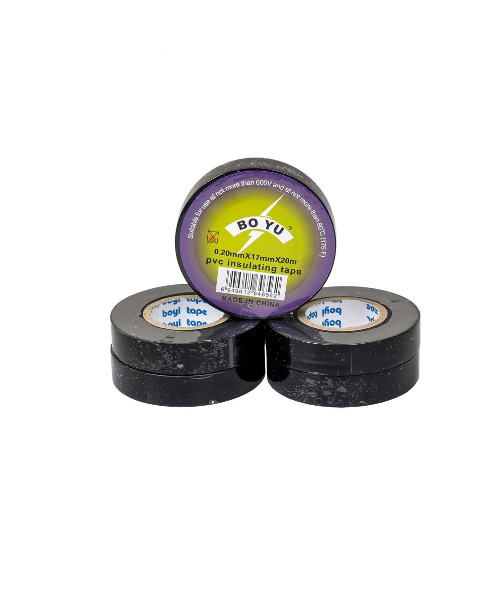 Set 5 bucati banda de izolat fire 0.2x1.7mm, 20m negru Z-TOOLS / ZTS 8267N_5
