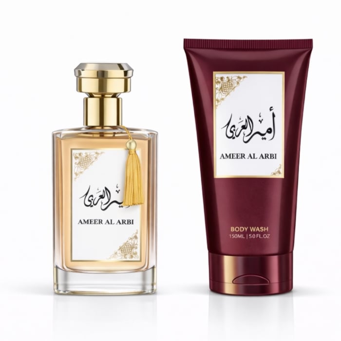 Set Ameer Al Arbi – Apă de Parfum 100ml + Gel de duș 150ml | Aromă Orientală Premium
