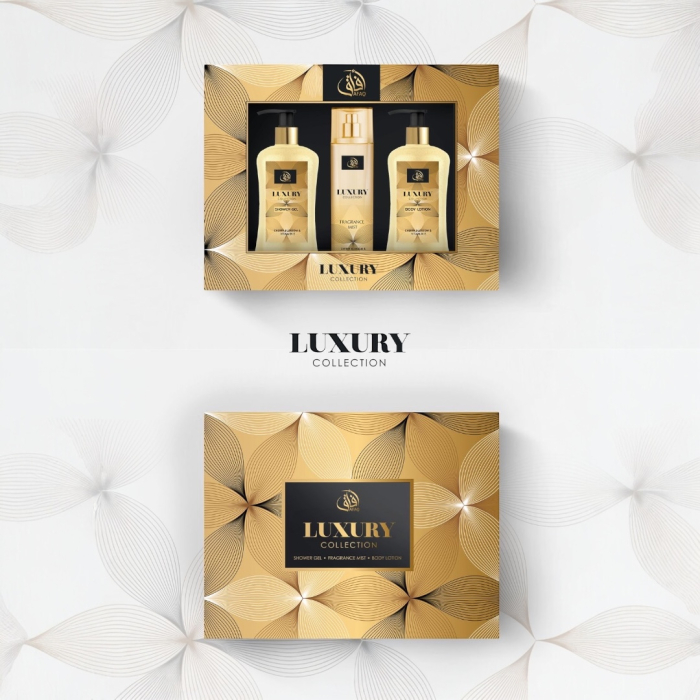 Set Luxury Collection – Shower Gel + Fragrance Mist + Loțiune de Corp | Set Cadou Premium pentru Femei