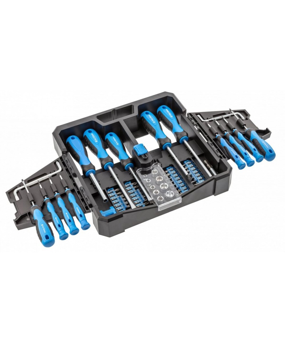 Set surubelnite si biti, HOGERT 63 elementi / HT1S105