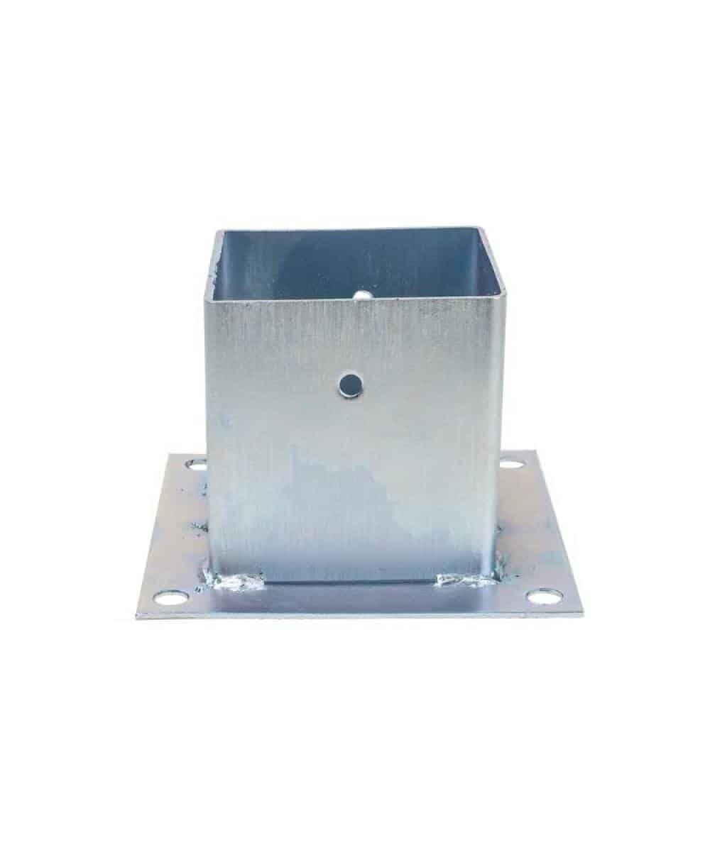 Suport grindă tip pahar 200x200, fixare beton, Universal, metalizat / EXT5583