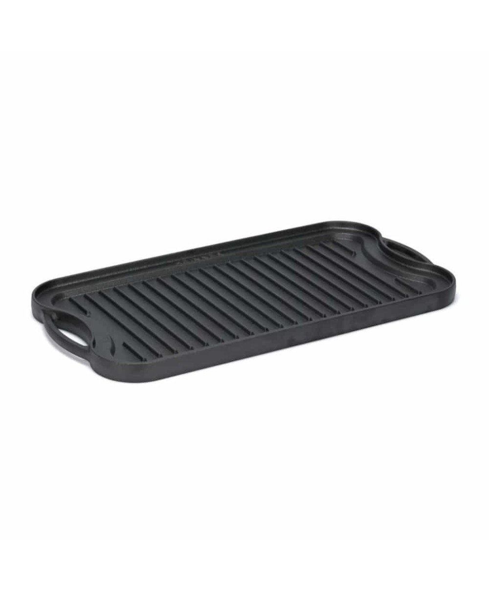 Tava grill/plita, din fonta pura, 51x26x2.5cm HEINNER / DCN65357