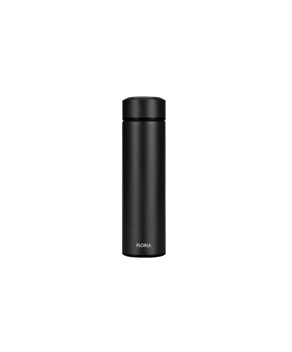 Termos digital, interior din inox, capacitate 500ml FLORIA, negru / ZLN 0804