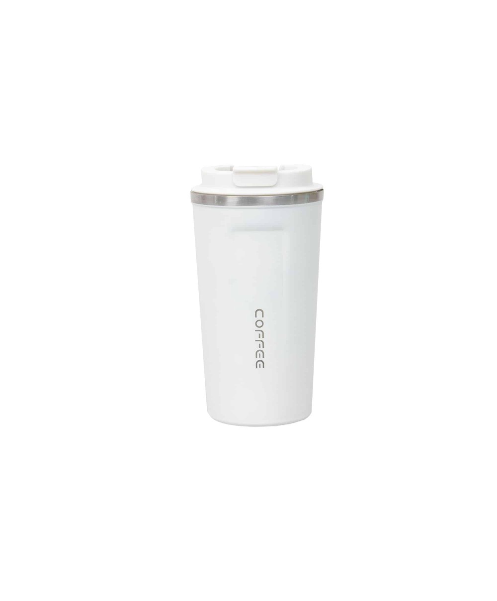 Termos interior inox, capacitate 380ml, indicator temperatura, inchidere ermetica, alb / ZTS 8438