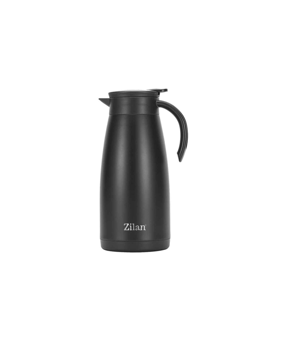 Termos tip ceainic ZILAN, capacitate 1.5L, negru / ZLN 0781